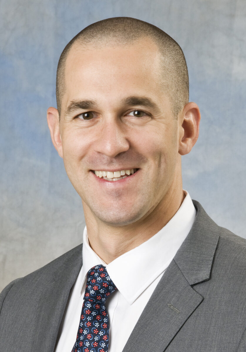 Portrait of John Ficucello, PT, MPT, Program Director of SCI/Amputee and Stroke Rehabilitation Services at Helen Hayes Hospital
